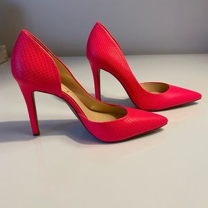 Jessica Simpson Hot Pink Heels